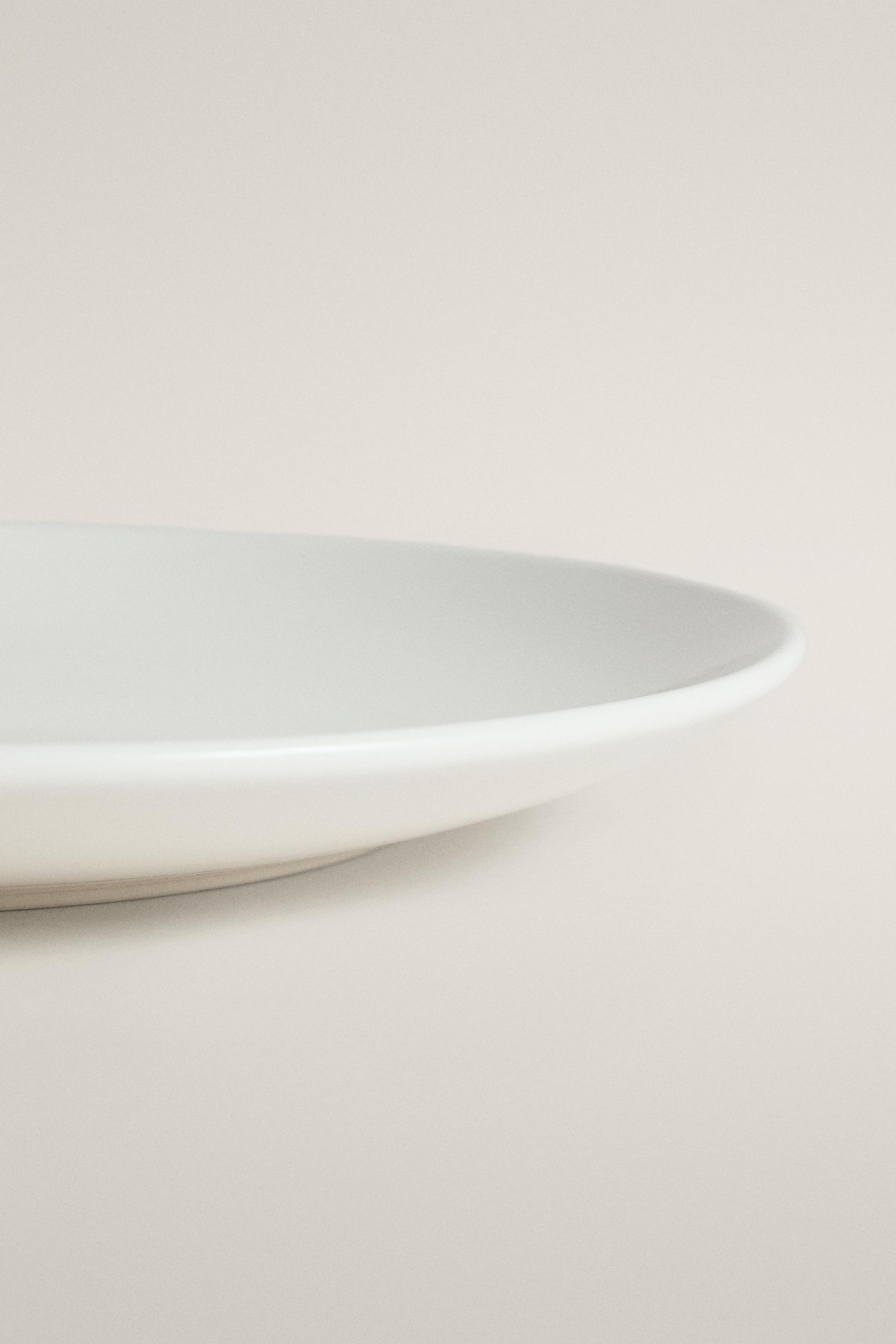 ASSIETTE PLATE GRÈS